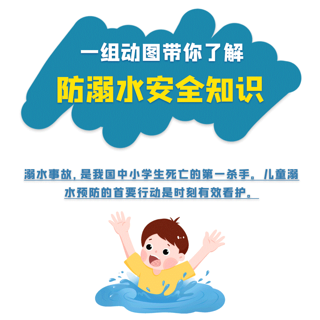 世界预防溺水日 | 一组动图带你了解防溺水安全知识